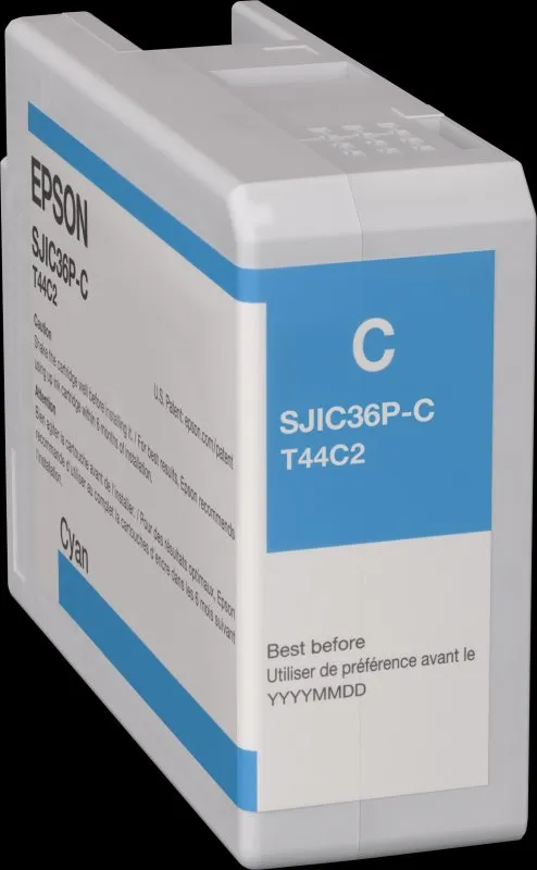 EPSON cartridge T44C2 cyan (C6500/C6000)