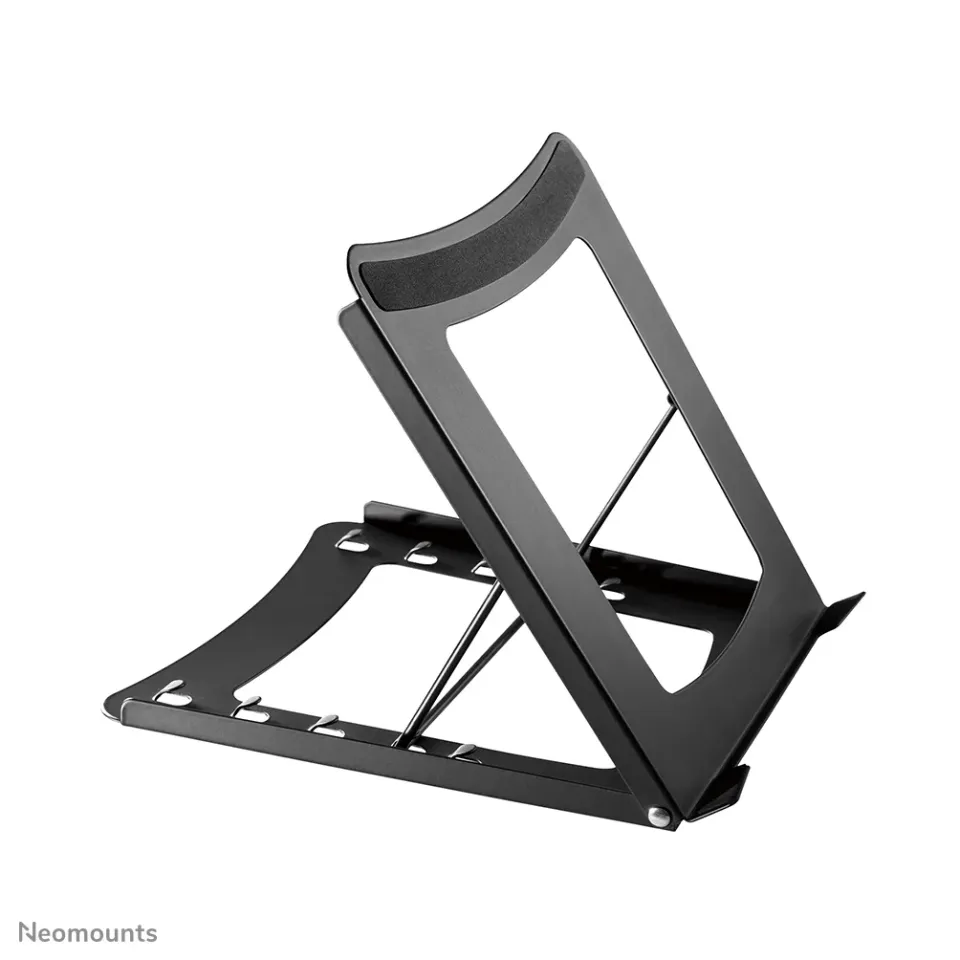 Neomounts NSLS075BLACK/Držák na notebook,tablet/na stůl/10-16"/nosn. 5kg/ 5 různých výškových poloh/skládací/černý