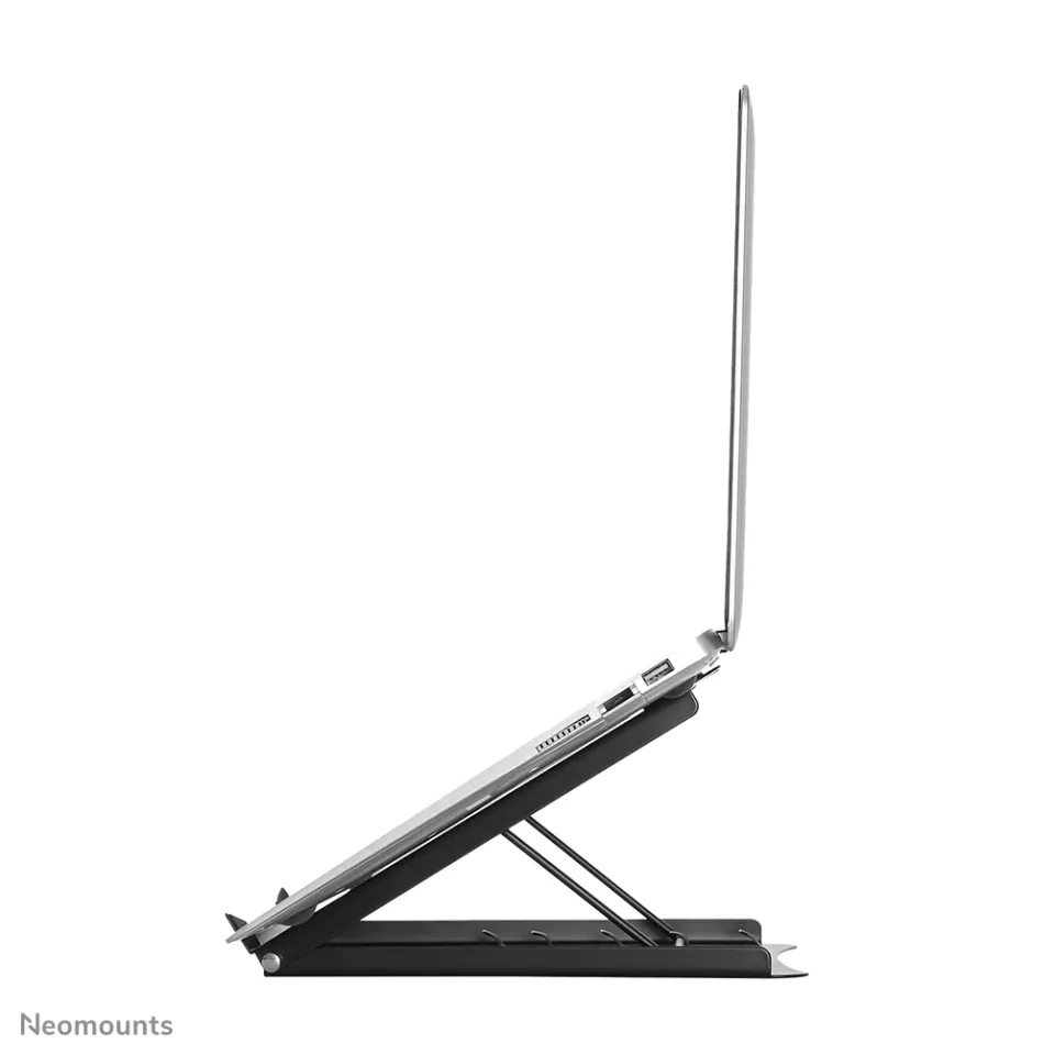 Neomounts NSLS075BLACK/Držák na notebook,tablet/na stůl/10-16"/nosn. 5kg/ 5 různých výškových poloh/skládací/černý
