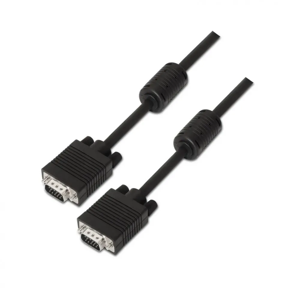 PremiumCord Kabel k monitoru HQ (Coax) 2x ferrit,SVGA 15p, DDC2,3xCoax+8žil, 15m