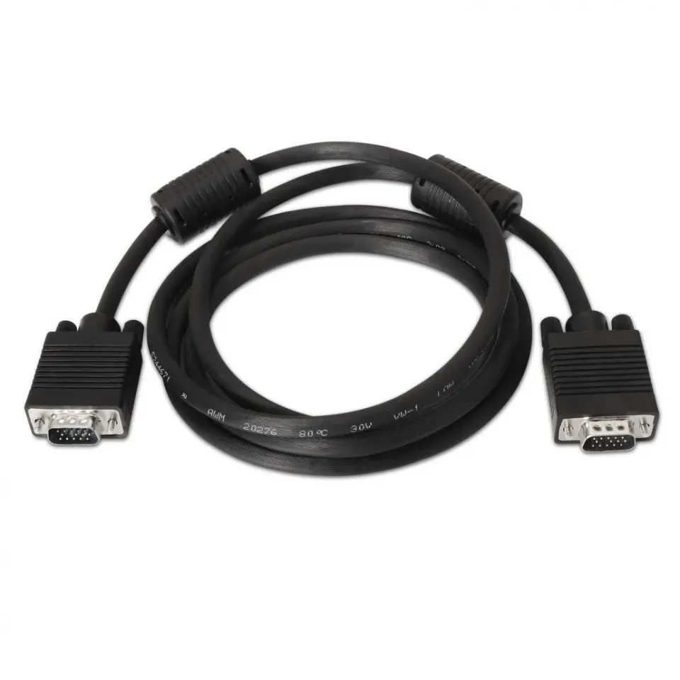 PremiumCord Kabel k monitoru HQ (Coax) 2x ferrit,SVGA 15p, DDC2,3xCoax+8žil, 15m