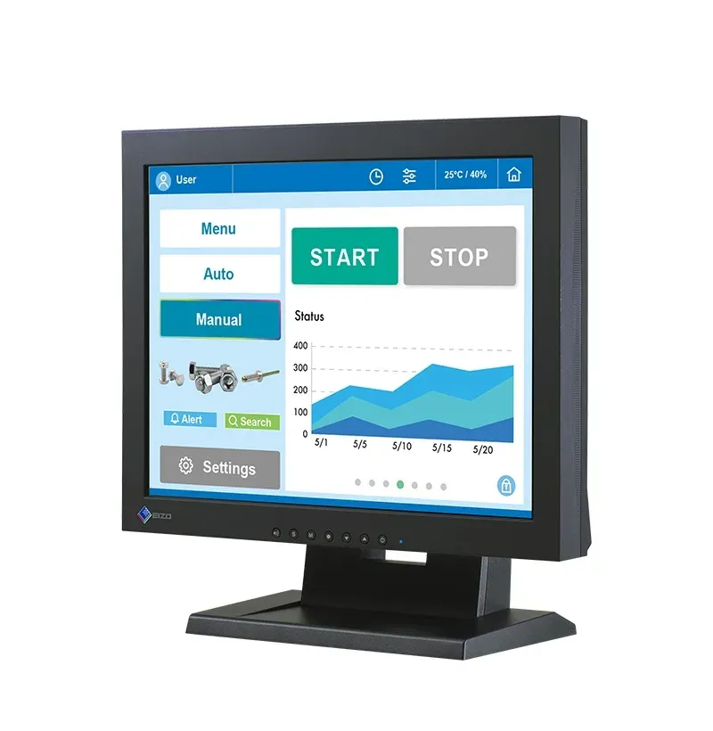 15" LED EIZO FDX1502T:TN.1024x768,touch,DP,DVI