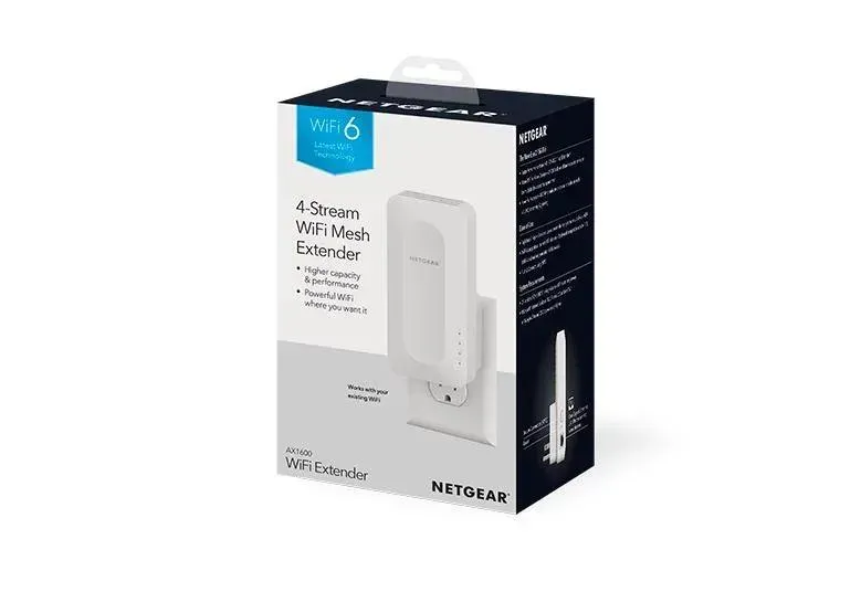 Netgear Dual WiFi 6 Mesh Extender, 1.6Gbps
