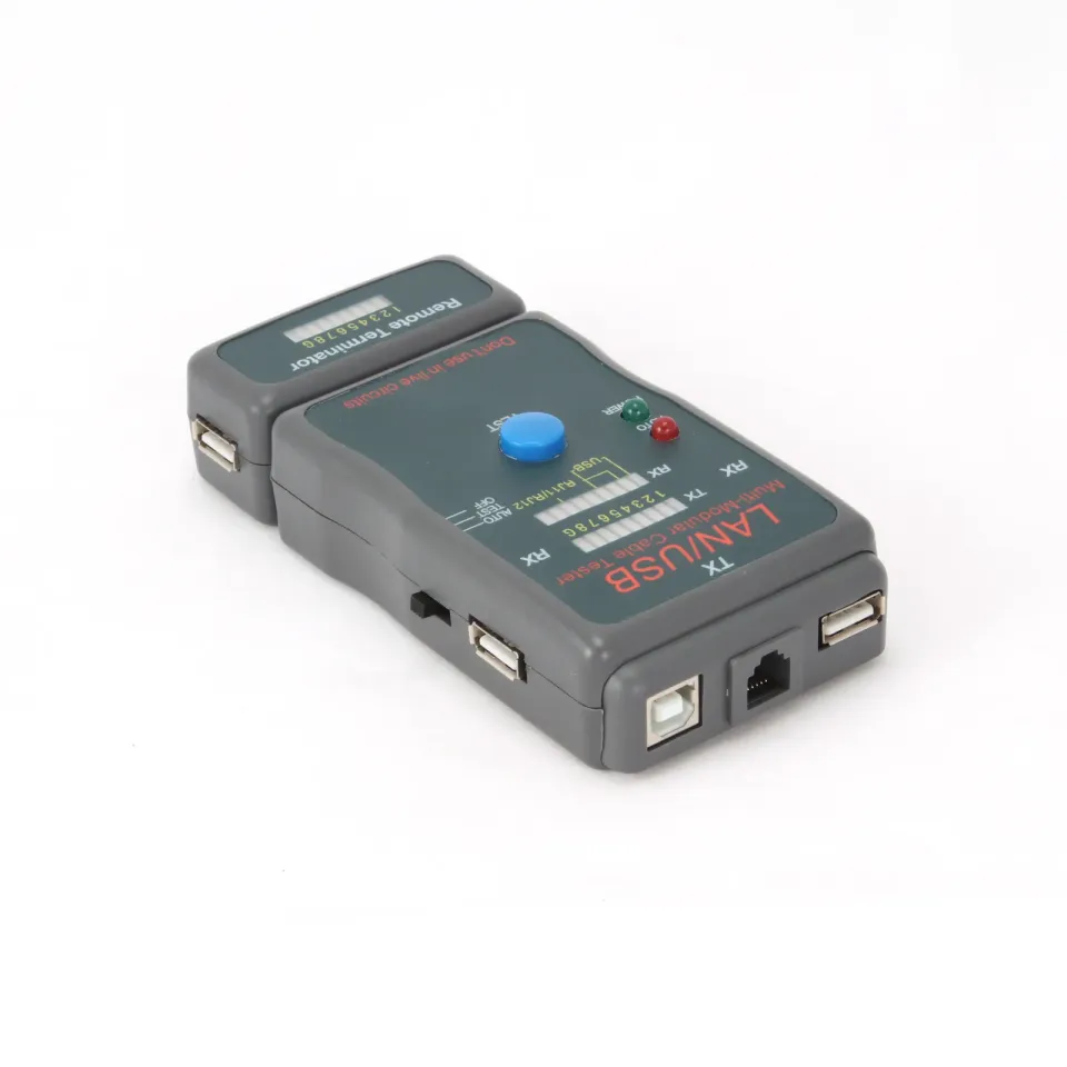 GEMBIRD Eth kabel tester NCT-2 pro RJ11-12,RG58,USB