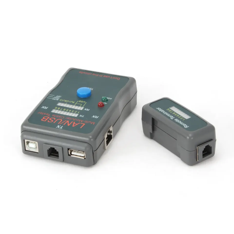 GEMBIRD Eth kabel tester NCT-2 pro RJ11-12,RG58,USB
