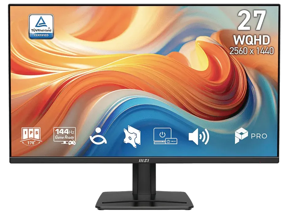 MSI Pro/MP275Q E14/27"/IPS/QHD/144Hz/1ms/Černá/3R