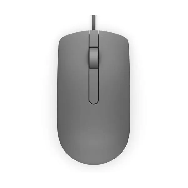 DELL MS116/ myš/ optická/ 2 tlačítka + rolovací/ USB/ šedá