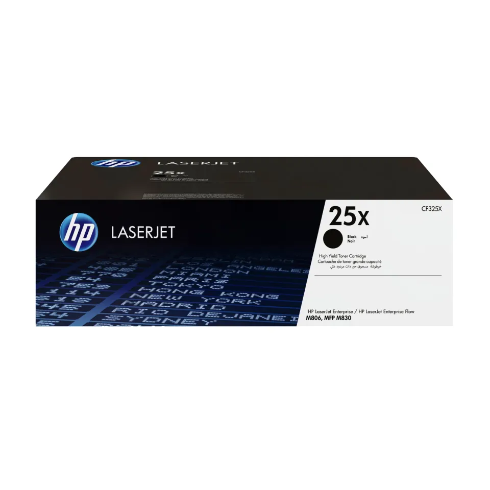 HP CF325X černý toner č.25X velký 40000str. (pro LJ M830z, black)