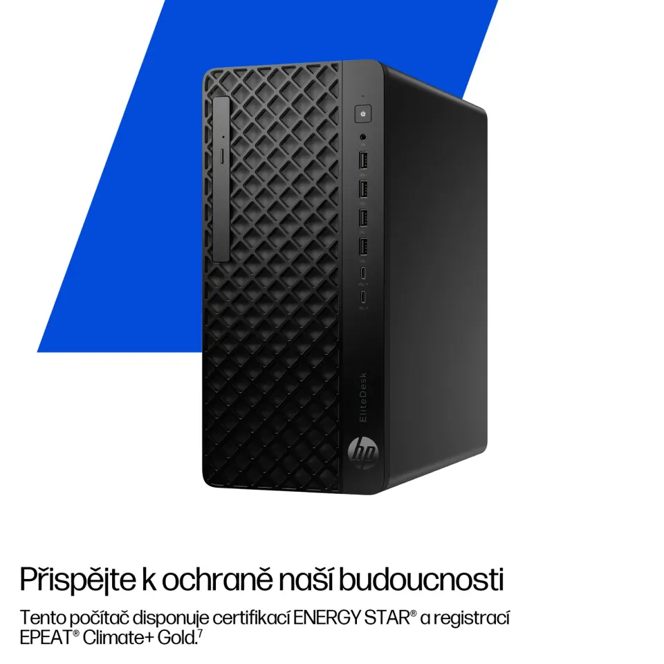 HP PC EliteDesk 8 Tower G1i AI, Ultra 5 235,1x16GB, 512GB,UHD (Arc) 3Xe LPG,kl. a myš, 280W platinum, 2xDP+HDMI,Win11Pro