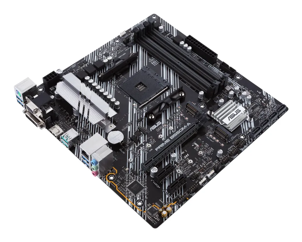 ASUS MB Sc AM4 PRIME B550M-A/CSM, AMD B550, 4xDDR4, 1xHDMI, 1xDVI, 1xVGA, mATX