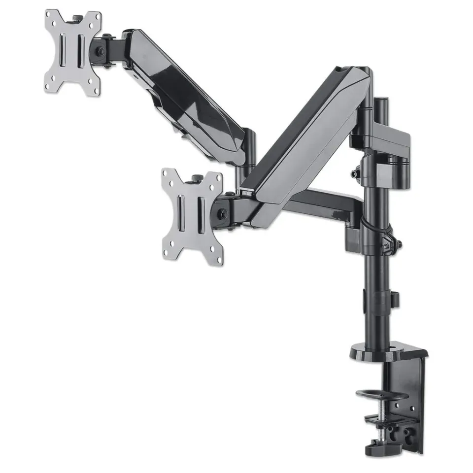 MANHATTAN Stolní držák LCD/ TV, kloubový, dve pohyblivé ramená (17"-32")