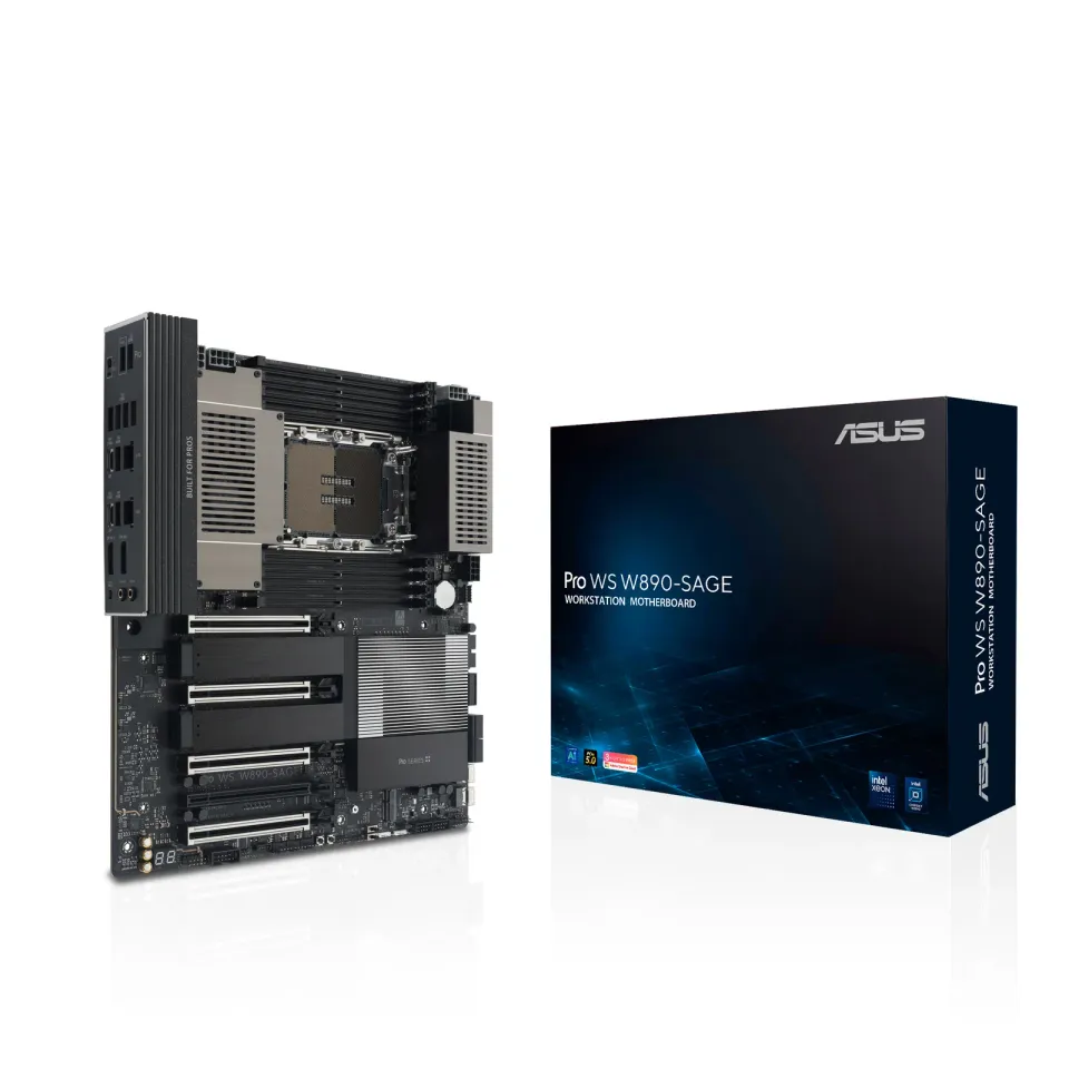 ASUS MB PRO WS W890-SAGE, Intel W890, 8xDDR5, 2xUSB-C, CEB