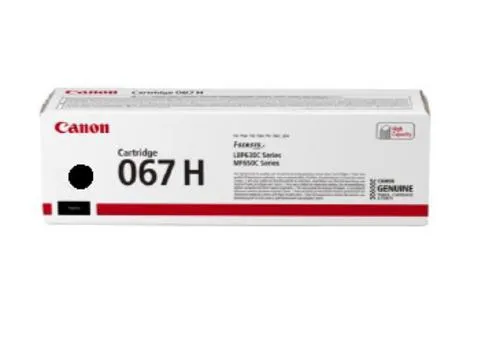 CANON CRG 067 H originální toner black pro LBP631Cdw, LBP633Cdw, MF651Cw, MF655Cdw, a MF657Cdw.