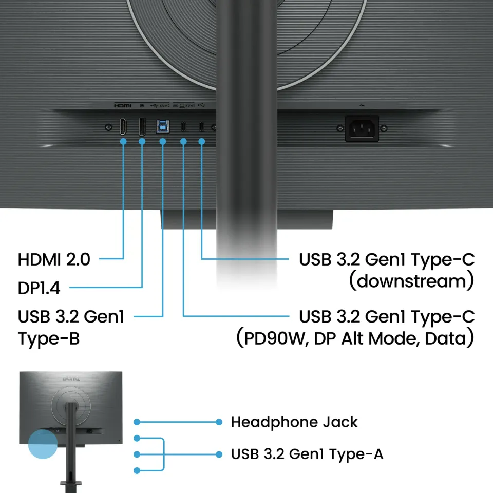 BenQ LCD LED RD280UA 28,2" IPS/3840x2560/5ms/DP/HDMI/2xUSB-C/3xUSB 3.2/Daisy Cha