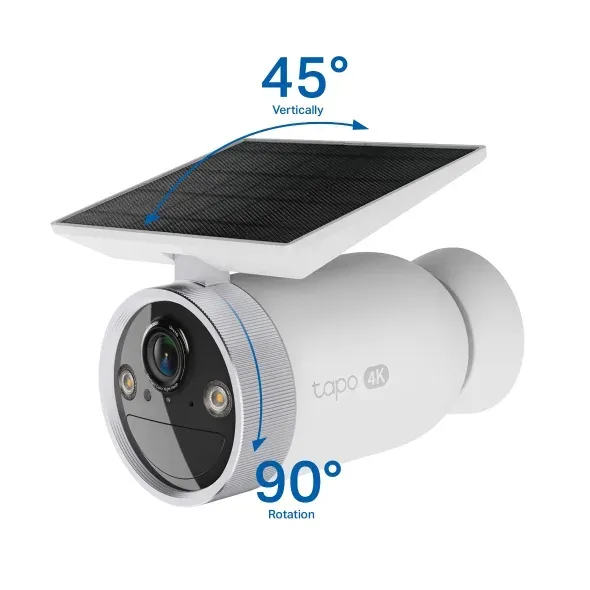 TP-Link Tapo C465 bezpečnostní kamera napájená z baterie s vestavěným solárním p