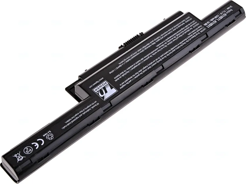 Baterie T6 Power pro Acer Aspire 4741, 5551, 5741, 5751, TravelMate 4750, 5740, 5200mAh, 58Wh, 6cell