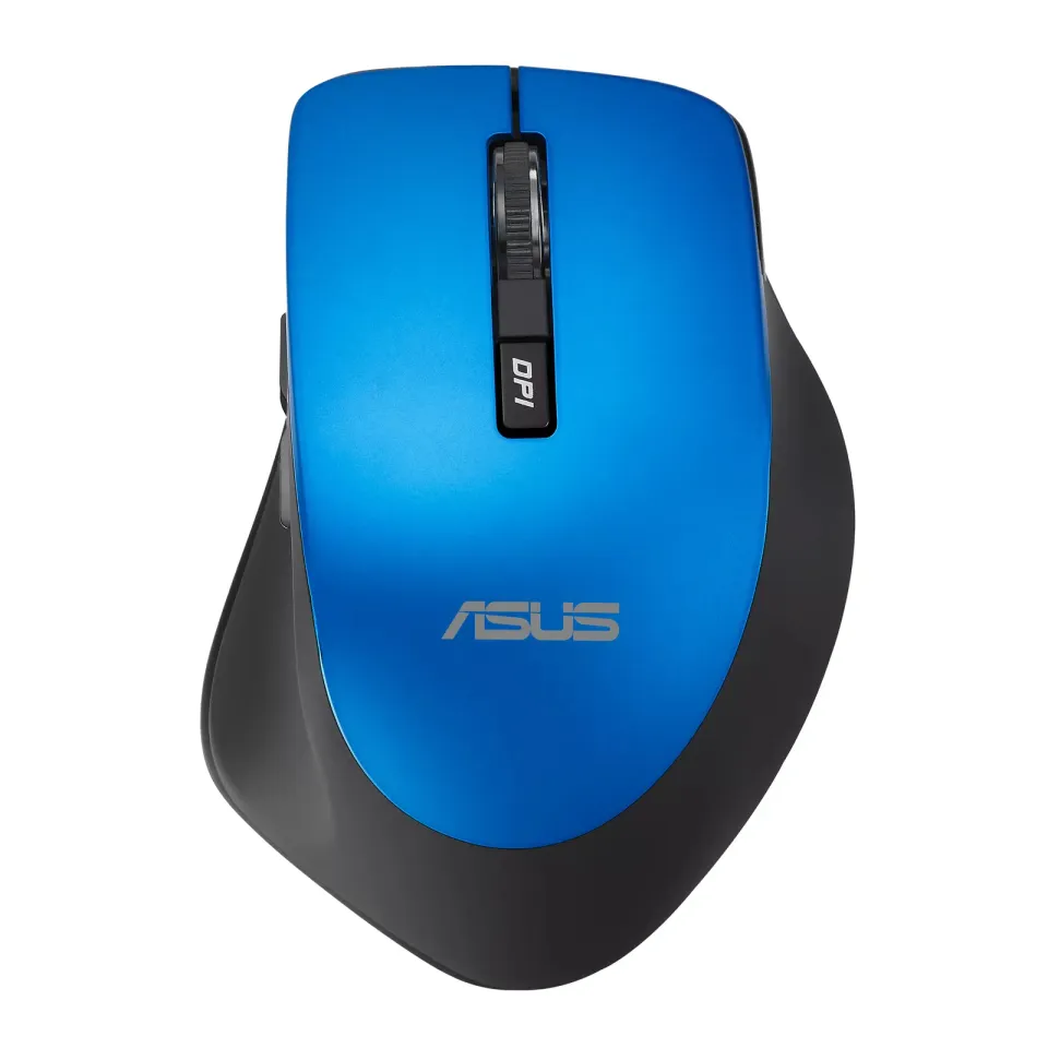 ASUS WT425/Cestovní/Optická/Pro praváky/1 600 DPI/Bezdrátová USB/Modrá