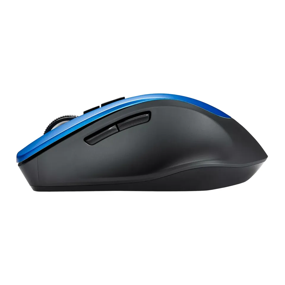 ASUS WT425/Cestovní/Optická/Pro praváky/1 600 DPI/Bezdrátová USB/Modrá