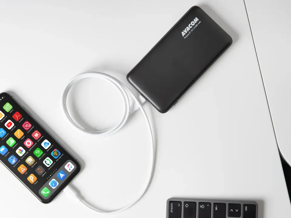 AVACOM MFIC-120W kabel USB-C - Lightning, MFi certifikace, 120cm, bílá