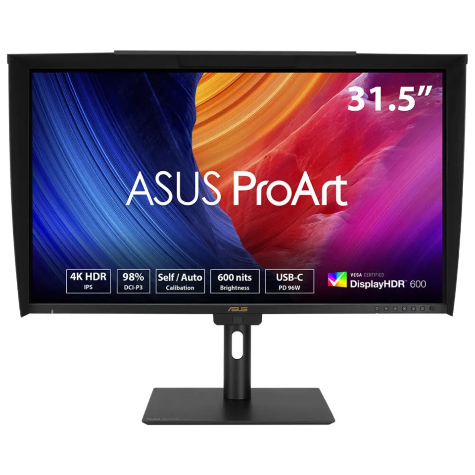ASUS LCD ProArt Display PA32UCE, 31.5" 4K 3840x2160 IPS 600cd 5ms 60Hz USB-C USB-A DP HDMI 8,9kg