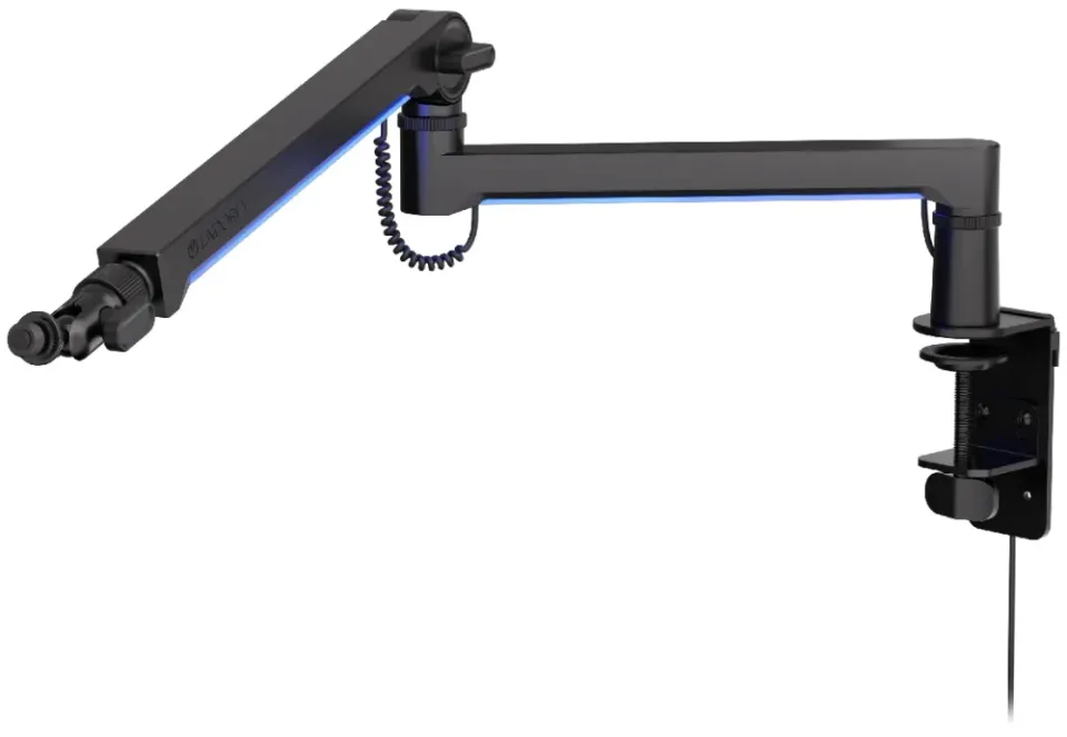 Endorfy Broadcast Low Profile RGB Boom Arm,Stojan pro mik.,stolní,tl. stolu 15–1