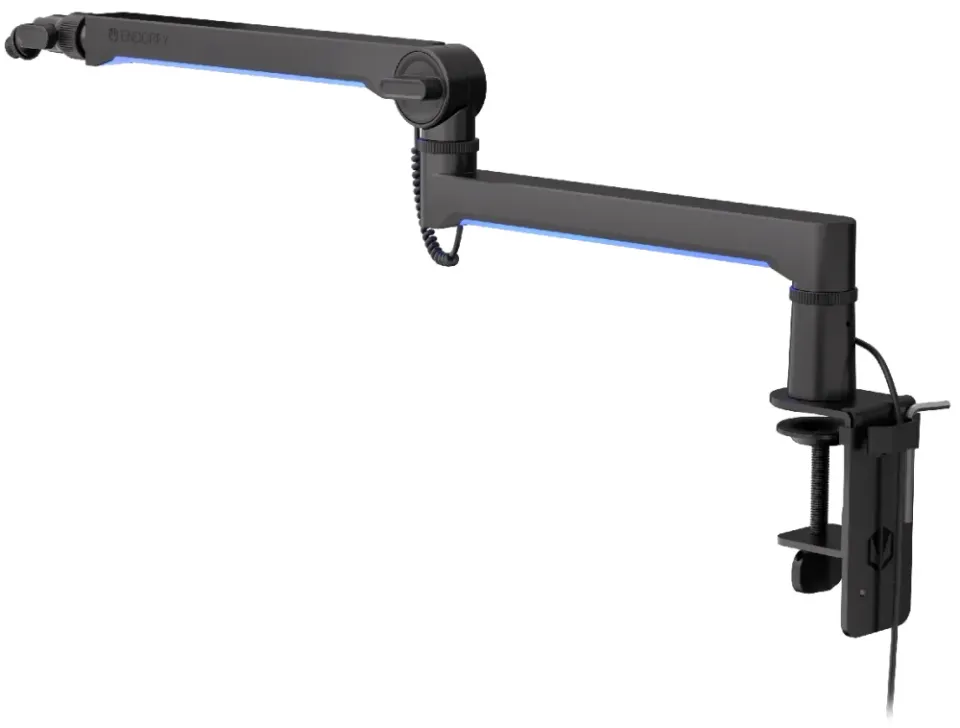 Endorfy Broadcast Low Profile RGB Boom Arm,Stojan pro mik.,stolní,tl. stolu 15–1