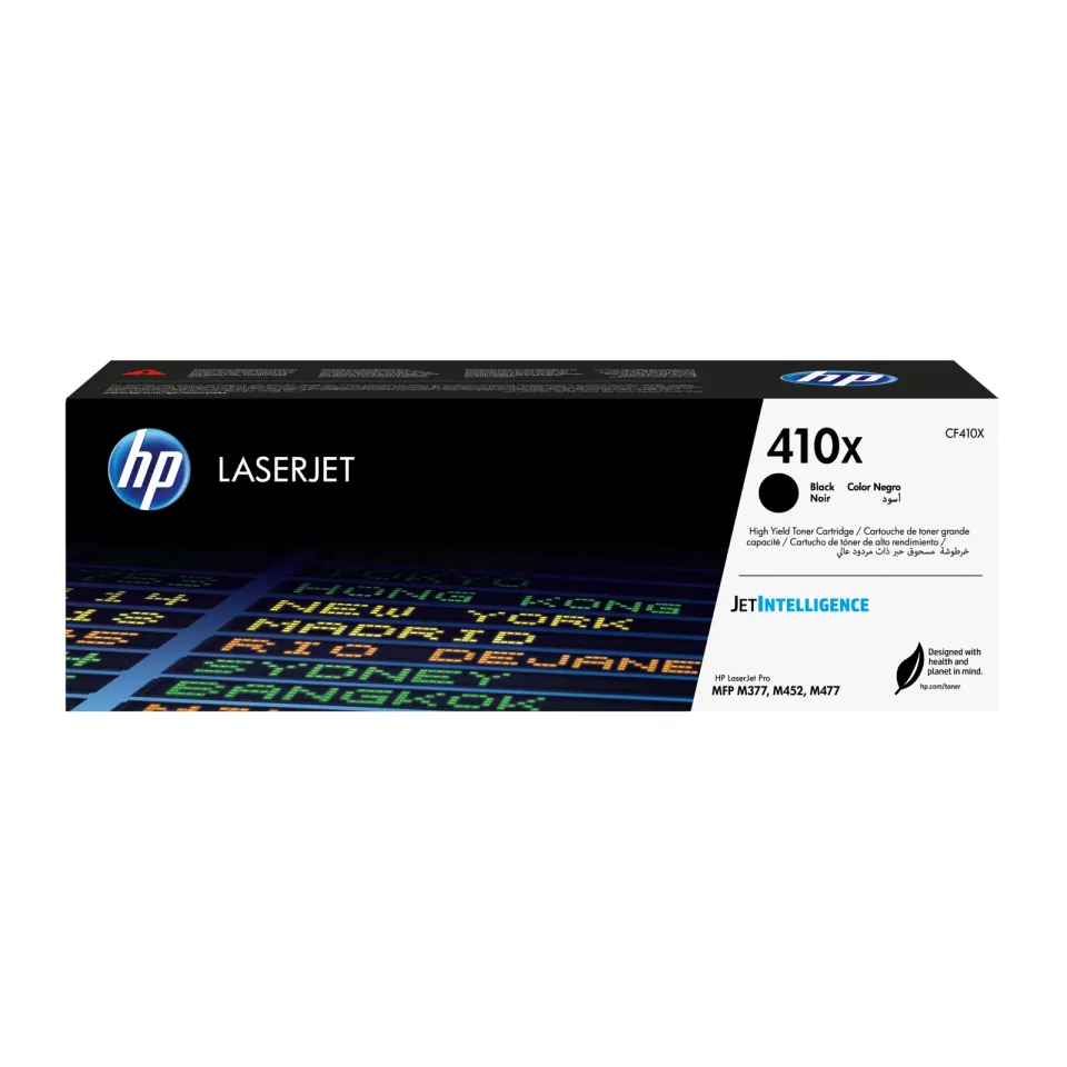 HP CF410X originální toner černý č.410X velký cca 6500 str. (HP CLJ M477, M452, M377dw, black)