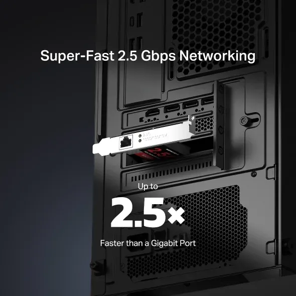MERCUSYS MA310E 2.5 gigabitové PCle síťový adaptér