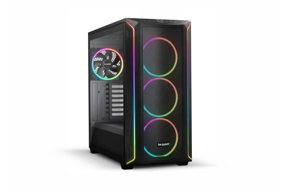 Be quiet! skříň SHADOW BASE 800FX / ARGB / 4x140mm ARGB fan / USB-C / 2xUSB 3.0 / tvrzené sklo / černá