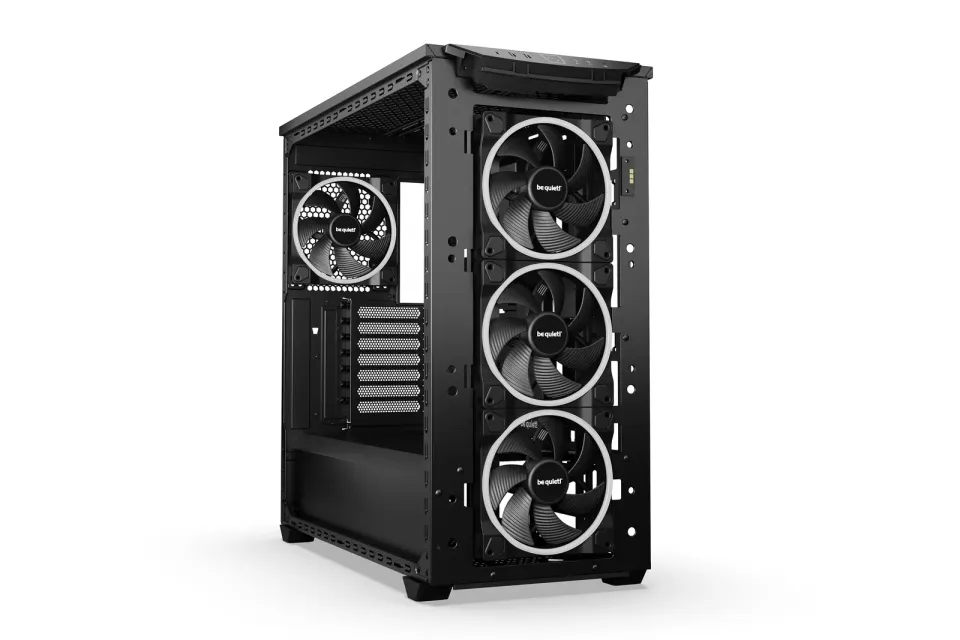 Be quiet! skříň SHADOW BASE 800FX / ARGB / 4x140mm ARGB fan / USB-C / 2xUSB 3.0 / tvrzené sklo / černá