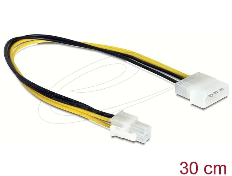 Delock kabel P4 samec to Molex 4 pin samec 30cm