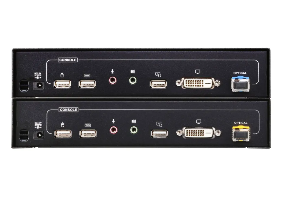 ATEN KVM extender CE-680 USB , DVI KVM extender pro konzoli s USB klávesnicí a m