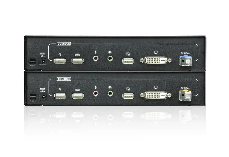 ATEN KVM extender CE-680 USB , DVI KVM extender pro konzoli s USB klávesnicí a m