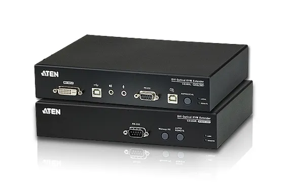 ATEN KVM extender CE-680 USB , DVI KVM extender pro konzoli s USB klávesnicí a m