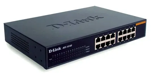 D-Link DES-1016D 16-port 10/100 Desktop / Rackmount Switch