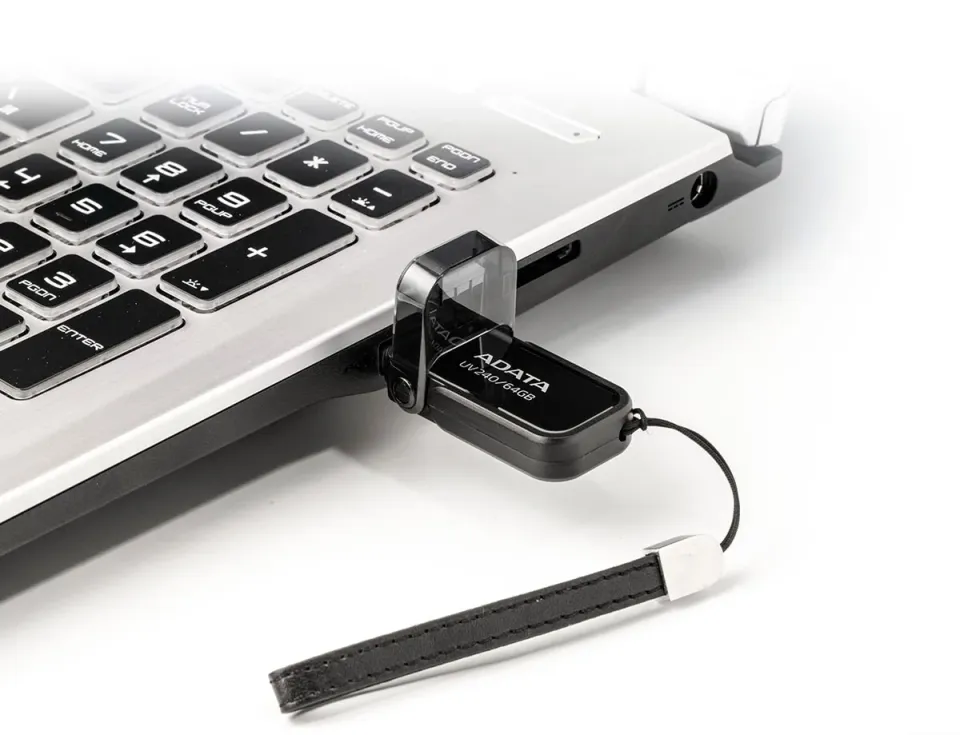 ADATA UV240/64GB/USB 2.0/USB-A/Černá