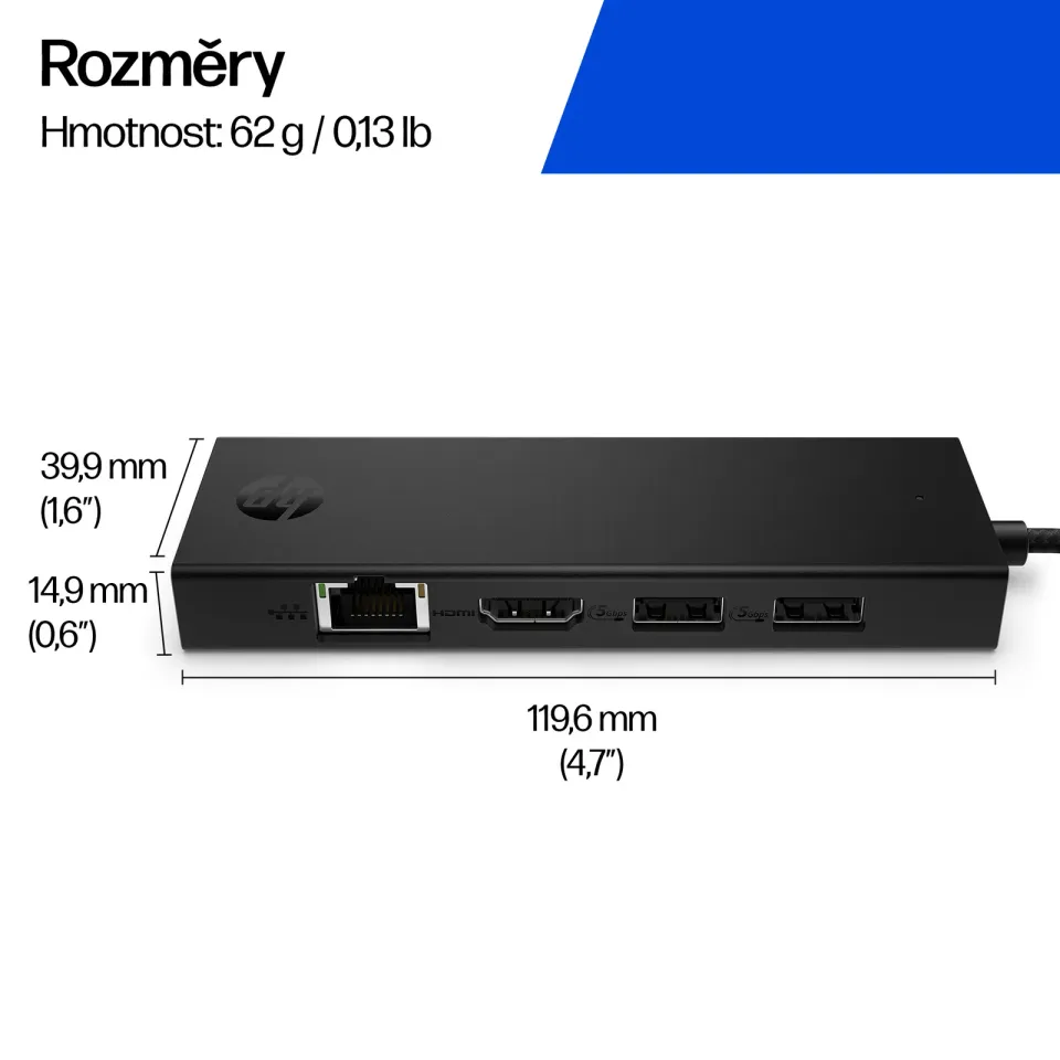 Portable USB-C 4K HDMI Hub