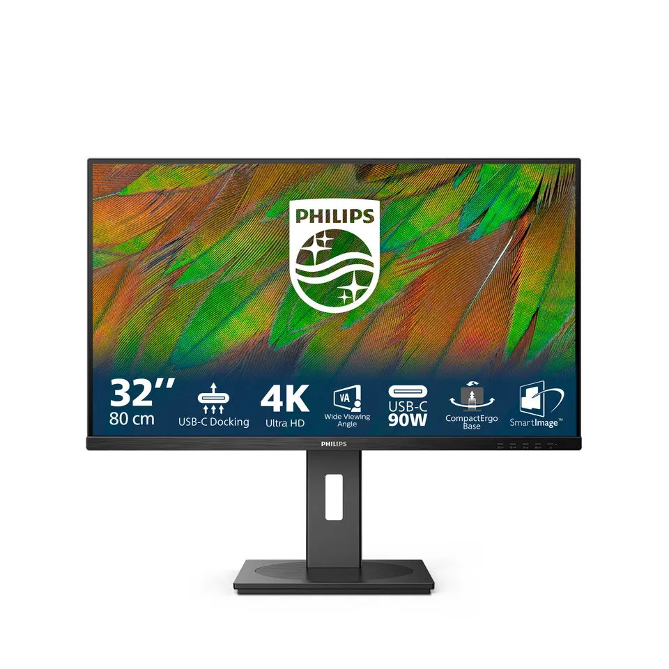 Philips/32B1U3900/31,5"/VA/4K UHD/60Hz/4ms/Black/3R