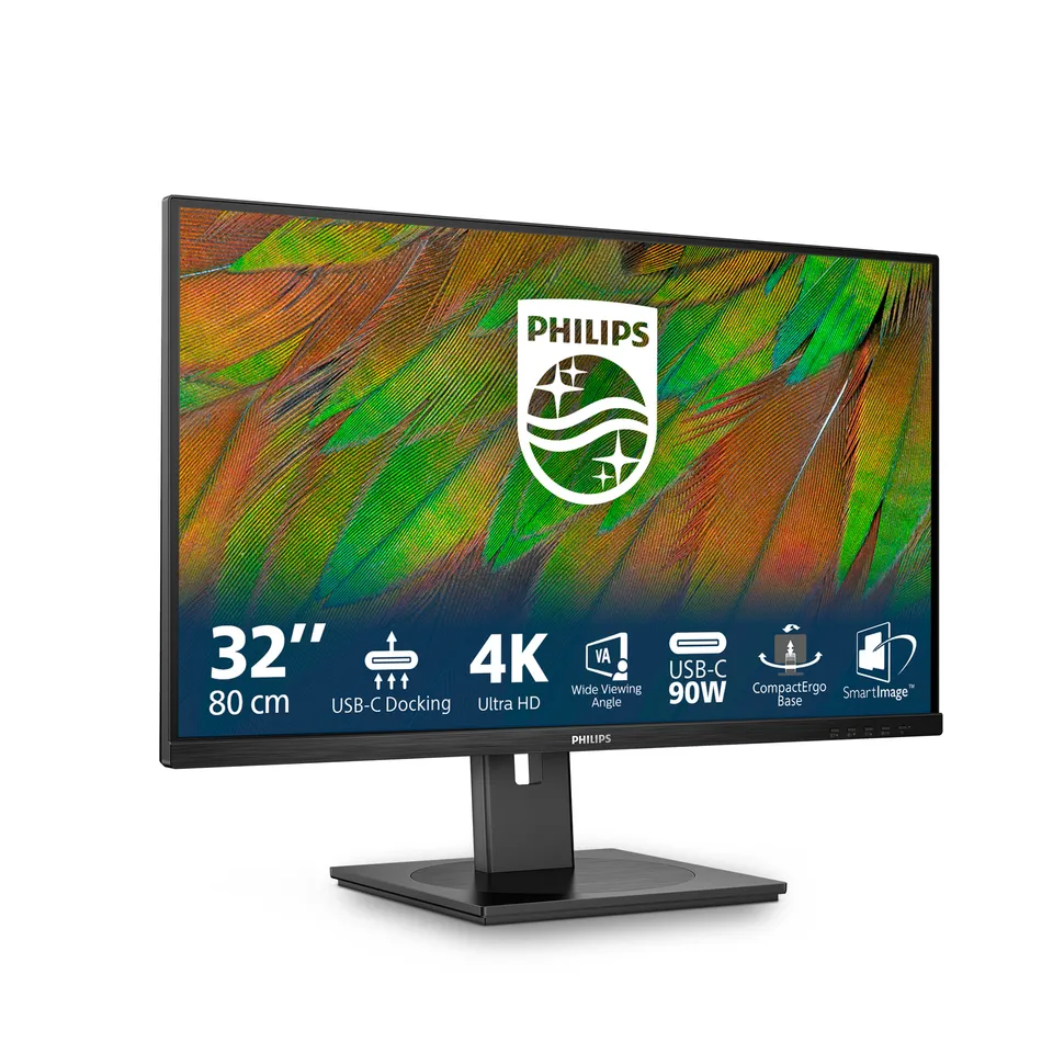 Philips/32B1U3900/31,5"/VA/4K UHD/60Hz/4ms/Black/3R