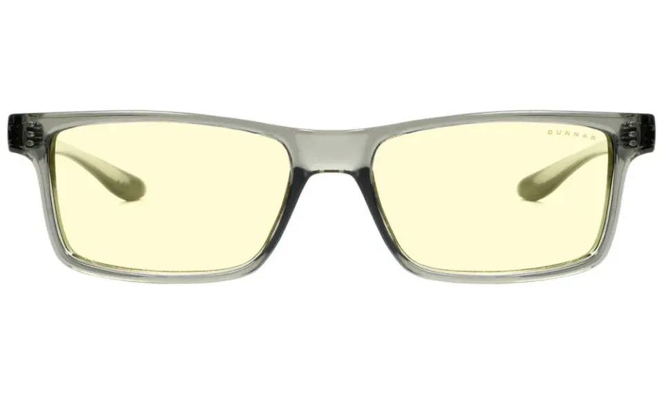 GUNNAR kancelářske/herní dioptrické brýle VERTEX READER GRAY CRYSTAL * jantárová skla * BLF 65 * dioptrie +2