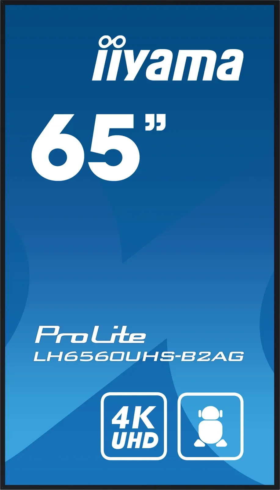 65" iiyama LH6560UHS-B2AG:VA,4K UHD,Android,24/7