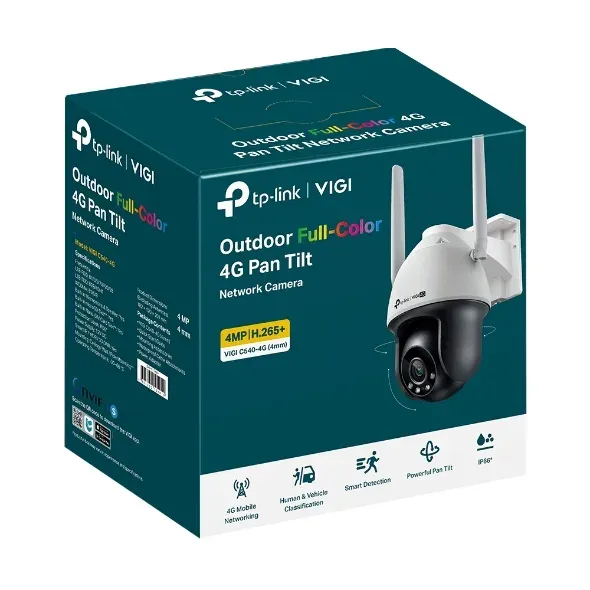 VIGI C540-4G(4mm) 4MP barevná 4G LTE Pan/Tilt Cam