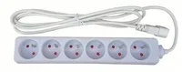 Prodlužovací přívod 6x230V pro UPS (IEC320-C14), 2m