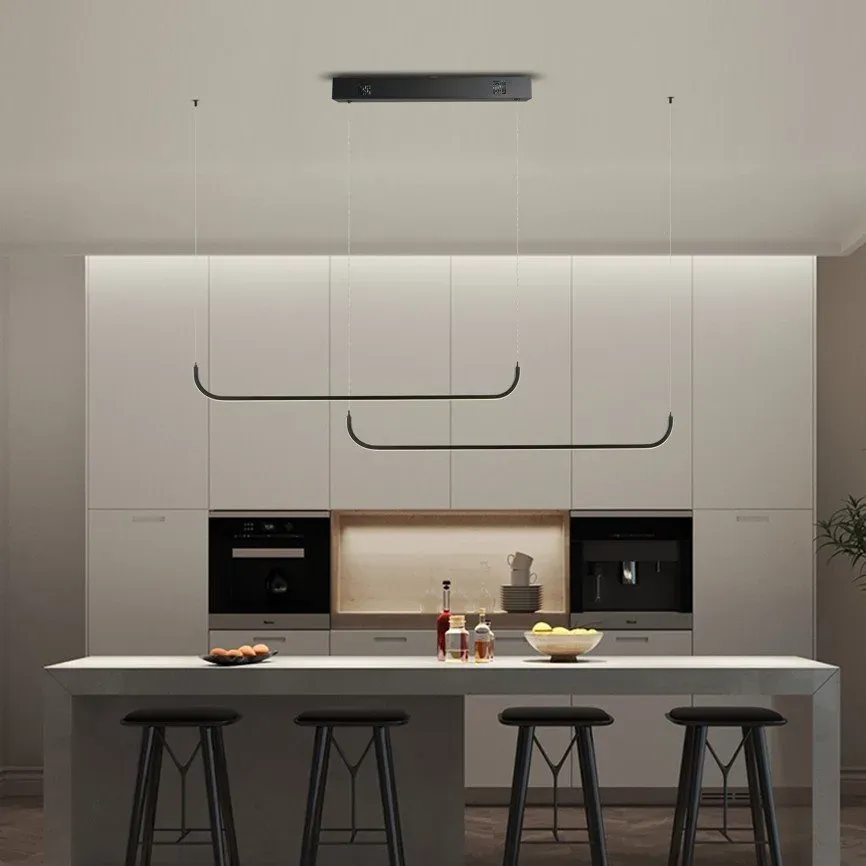 IMMAX NEO LITE PATTINI SMART závěsné svítidlo dvojité černé 56W s podporou BEACON, Wi-Fi, TUYA
