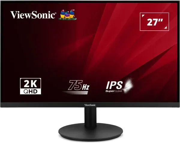 VIEWSONIC LCD 27" monitor VA2708-2K-HD-2 2560x1440 IPS (4ms, 250cd, 75Hz, HDMI+ DPort)