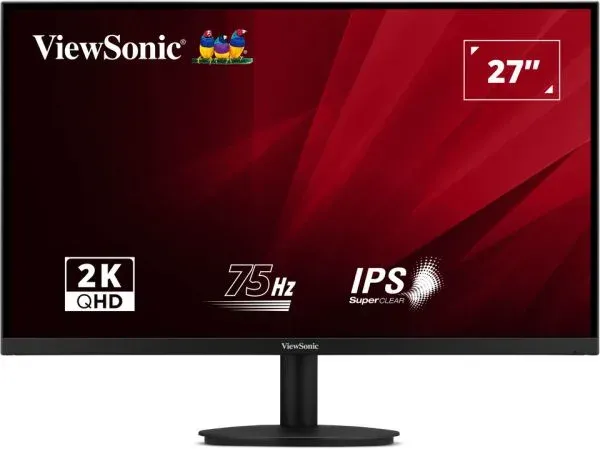 VIEWSONIC LCD 27" monitor VA2708-2K-HD-2 2560x1440 IPS (4ms, 250cd, 75Hz, HDMI+ DPort)