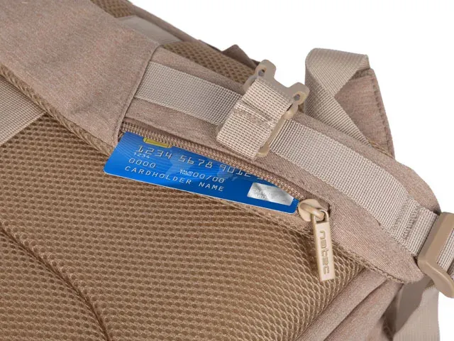 Batoh pro nb Natec CAMEL LITE 15,6", 19 L, béžová