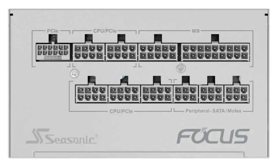 SEASONIC zdroj 1000W FOCUS GX-1000 (ATX 3) WHITE - NEW MODEL