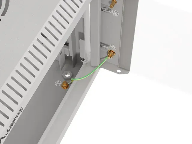 LANBERG RACKOVÁ SKŘÍŇ 10" NÁSTĚNNÁ 6U/300X300 (FLAT PACK) S PROSKLENÝMI DVEŘMI ŠEDÁ
