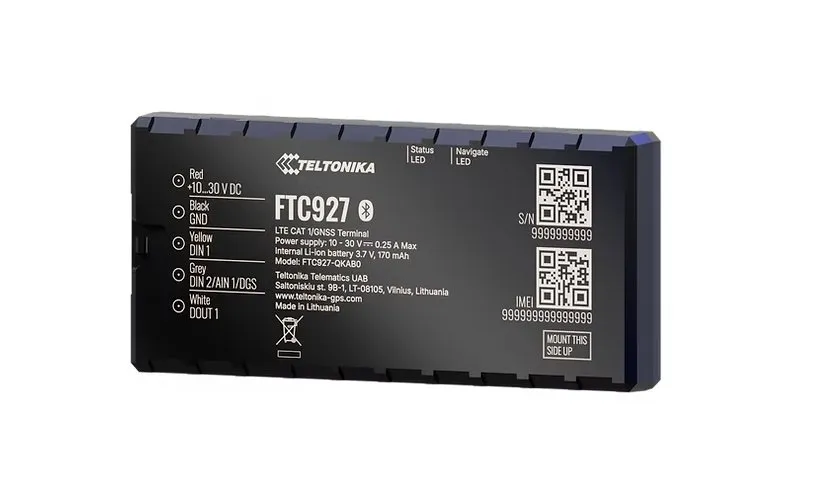 TELTONIKA TELEMATICS FTC927 – GPS lokátor pro vozidla nové generace s podporou 4